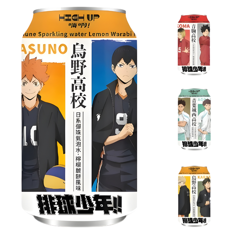 High Up (Haikyuu) Soda Sabor Mochi Warabi y Limón (4 Diseños) 330ml