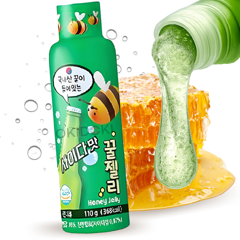 Honey Jelly Gelatin Sprite Flavor 110g