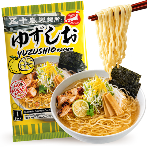 Igarashi Seimen Ramen Japonés Sabor Yuzu Shio 98g