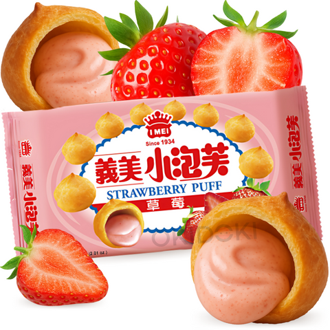 Imei Profiteroles con Crema de Fresa 57g