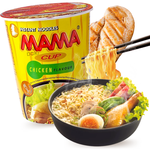 Mama Cup Fideos de Pollo (Halal) 70g