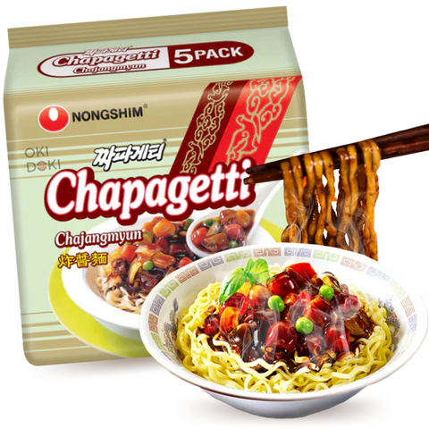 Nongshim Chapagetti Korean Jjajang Noodles (140g x 5pk) 700g
