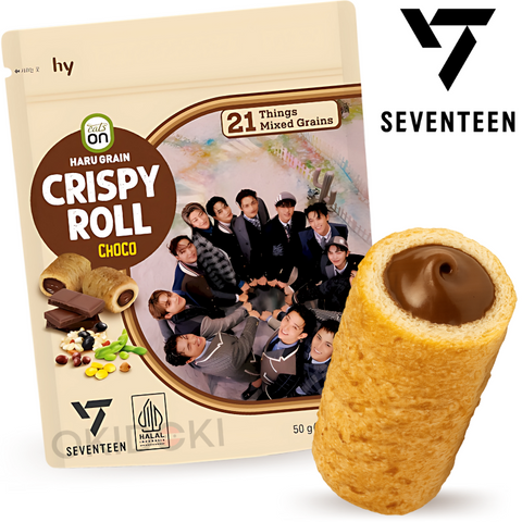 Rolinho de chocolate crocante It's On (Halal) (edição SEVENTEEN) 50g