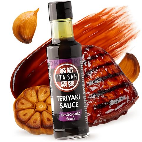 Ita-San Salsa Teriyaki con Sabor Ajo Asado 150ml