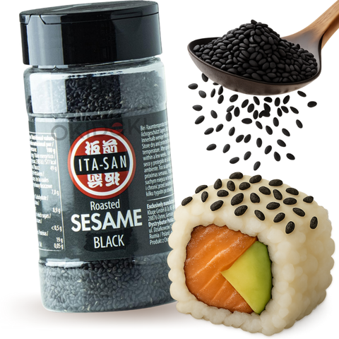 Ita-San Toasted Black Sesame Seeds 95g