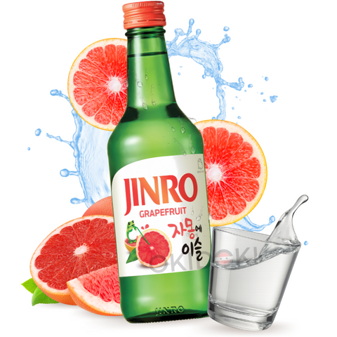 Jinro Soju Grapefruit Pomelo Alc. 13% 360ml