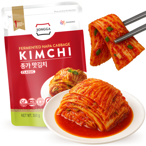 Jongga Kimchi Fresco Coreano Bg (Sin Gluten) (Refrigerado 2–6°C) 300g