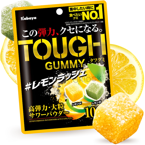 Kabaya Tough Gummy Sabor Limón Intenso 100g