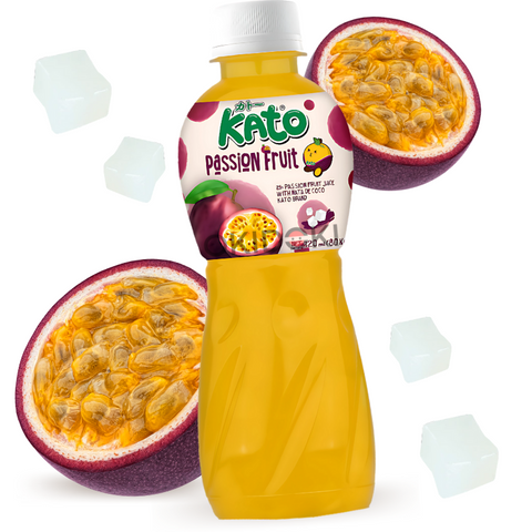Kato Bebida de Maracuyá con Gelatina (Halal) 320ml