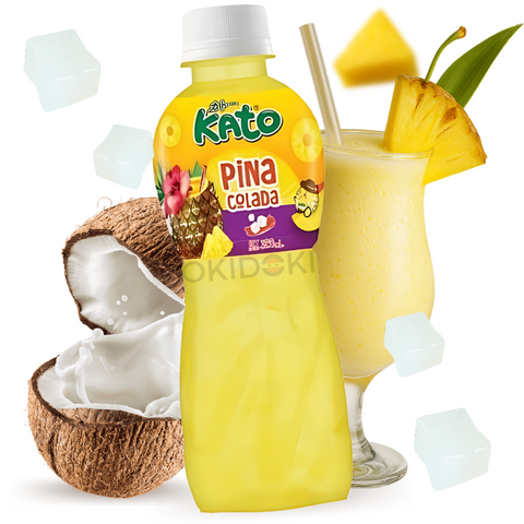 Kato Bebida de Piña Colada con Gelatina 320ml