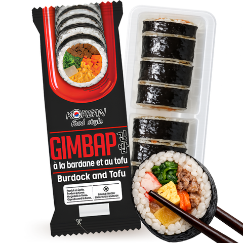 Kfs Gimbap Coreano con Tofu y Bardana (Microondas) 230g