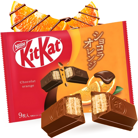 KitKat Japonés Chocolate Sabor Naranja 9pcs 104.4g