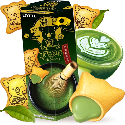 Koala’s March Galletas Sabor Matcha Intenso 33g