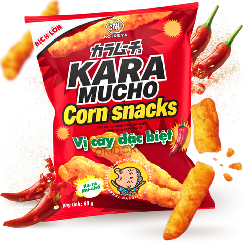 Koikeya Karamucho Snack de Maíz Picante (Paprika) 57g