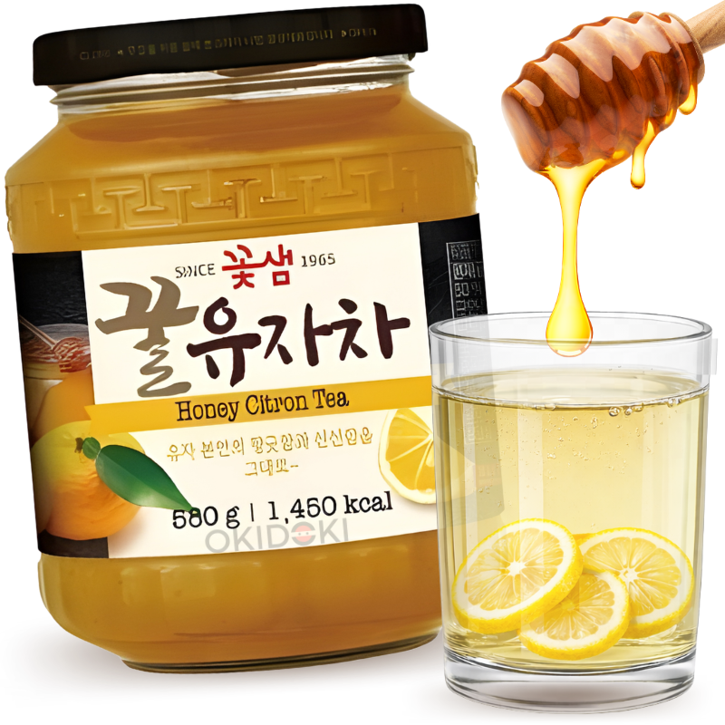Kotsam Korean Yuja Tea Infusion with Honey 580g | OKIDOKI Asian Market