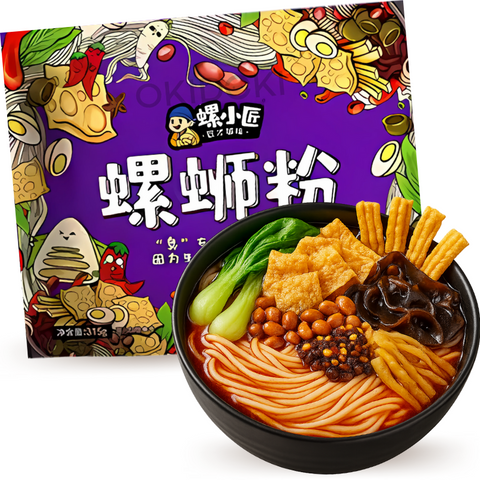 Lxj Luosifen noedels met azijn en chili 400g