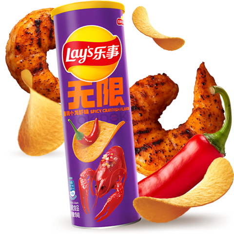 Lay's Stax Sabor Cangrejo Picante 90g