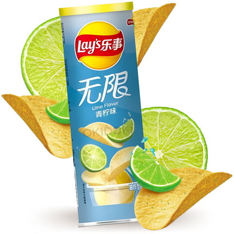 Lay's Stax Lime Flavor 90g