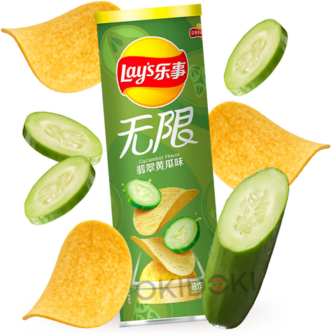 Lay's Patatas Fritas Sabor Pepino 90g