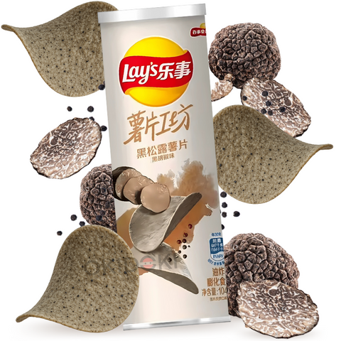 Lay's sabor Trufa y Pimienta Negra 104g