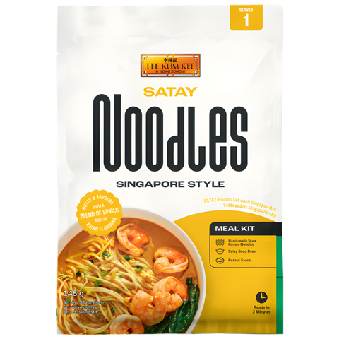 Lee Kum Kee Kit de Fideos Satay Estilo Singapur 148g