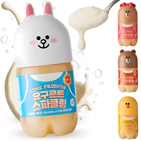 Line Friends Bebida de Yogur con Gas (Diseño Aleatorio) 380ml