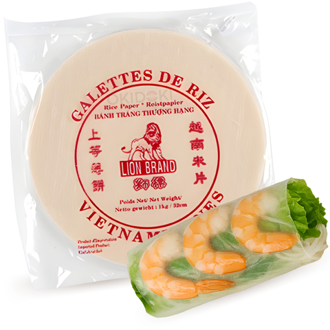Leeuwenrijstpapier 18cm 400g