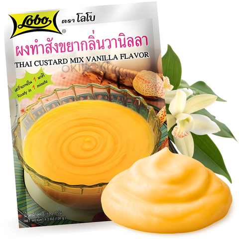 Lobo Pudín Tailandés Sabor Vainilla 120g
