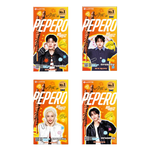 Lotte Pepero Stray Kids Crunchy (Halal) 39g