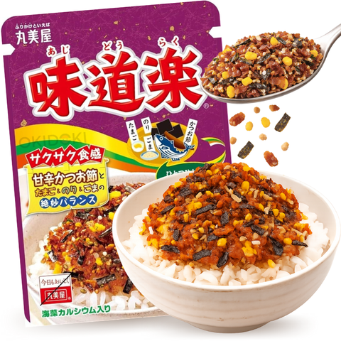 Marumiya Furikake Condimento para Arroz Ajidoraku (Mezcla Umami Tradicional) 25g