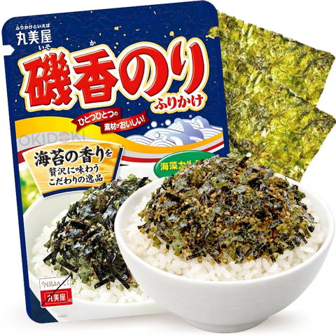 Marumiya Furikake Condimento para Arroz Isokanori (Alga Nori Tostada) 20g