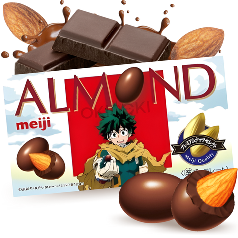 Meiji Chocolate with Almonds (My Hero Academia Edition) 79g