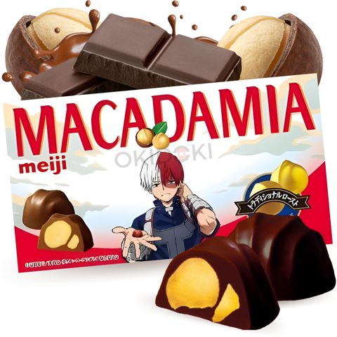 Meiji Chocolate with Macadamia (My Hero Academia Edition) 79g
