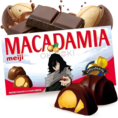 Meiji Chocolate with Macadamia (My Hero Academia Edition) 79g
