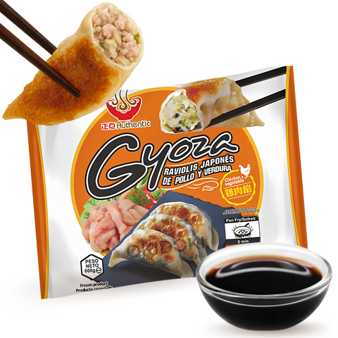 MengFu Gyoza de Pollo Verduras 600g