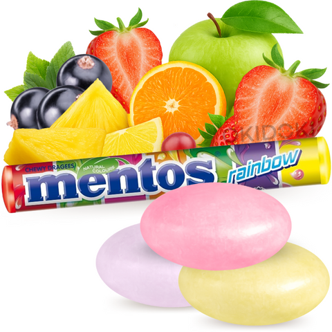 Mentos Rainbow Roll 29g