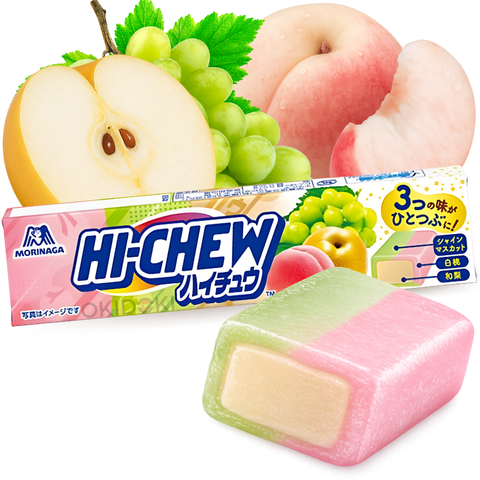 Morinaga Caramelos Hi-Chew Mix de Frutas 55.2g