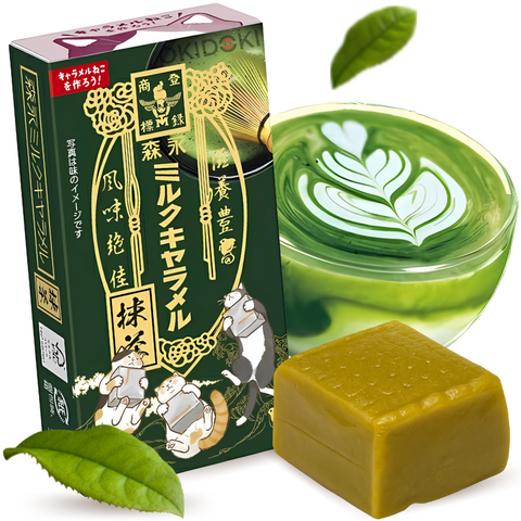 Rebuçados de Leite Matcha Morinaga 12 unidades 58,8g