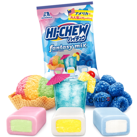 Morinaga Hi-Chew Caramelos Masticables Surtido Fantasy Mix 68g