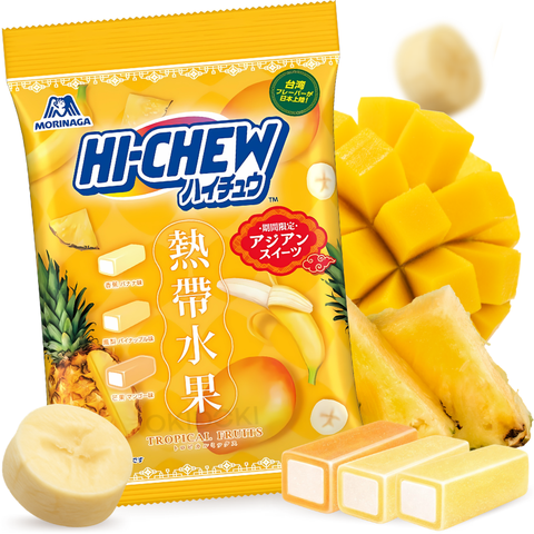 Morinaga Hi-Chew Caramelos Masticables Tropical Mix 68g