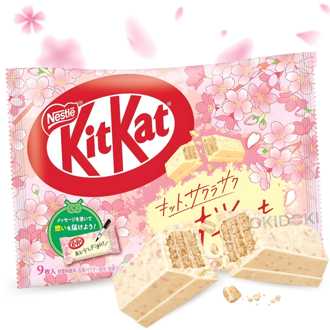 Nestlé Kit Kat Sabor Sakura 9pcs 104.4g