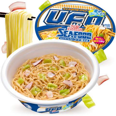 Nissin U.F.O. Fideos Yakisoba sabor Marisco 101g