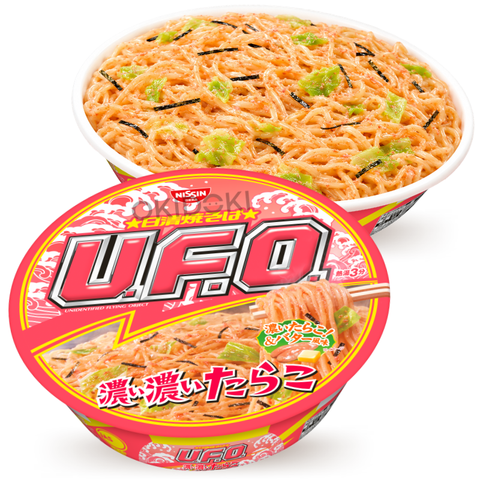 Nissin U.F.O. Yakisoba Sabor Huevas de Bacalao (Mentaiko) 93g