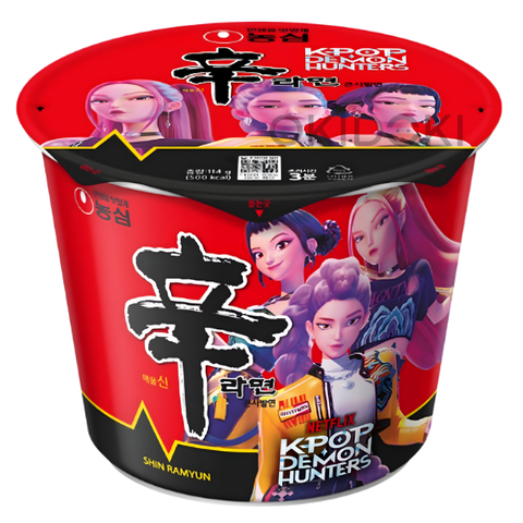 Nongshim Big Bowl Shin Ramyun Original (Edición K-Pop Demon Hunter) 114g
