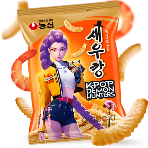 Nongshim Crackers de Gambas (Edición K-Pop Demon Hunter) 90g