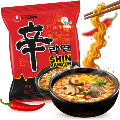 Nongshim 辛拉面 辣味（清真/纯素）120g