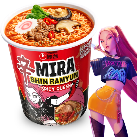Nongshim Shin Ramyun Mira Spicy Queen (K-Pop Demon Hunter) 65g
