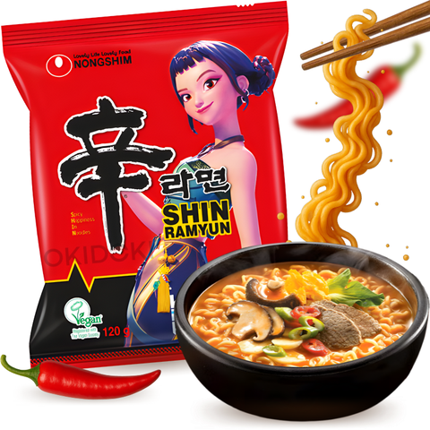 Nongshim Shin Ramyun Original (Edición K-Pop Demon Hunter) 120g