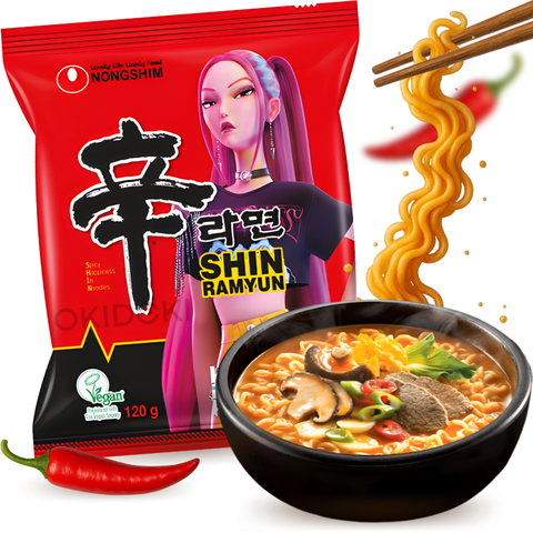 Nongshim Shin Ramyun Original (Edición K-Pop Demon Hunter) 120g
