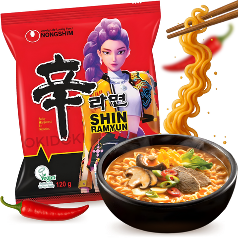 Nongshim Shin Ramyun Original (Edición K-Pop Demon Hunter) 120g